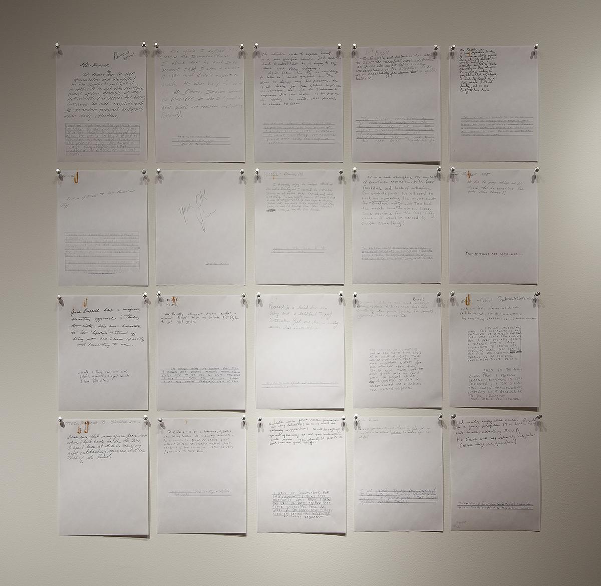 Faculty Evaluations, 2013